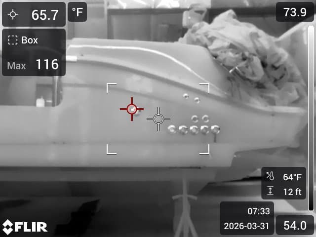 Hull Thermal Scan — FLIR