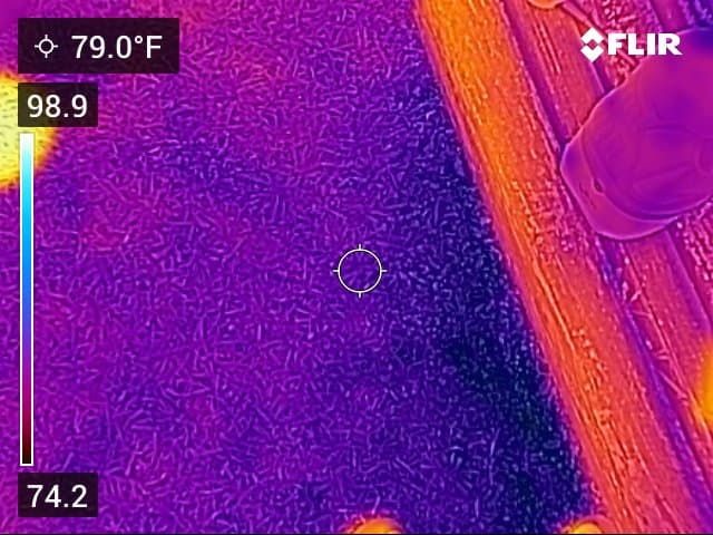 FLIR thermal anomaly documentation