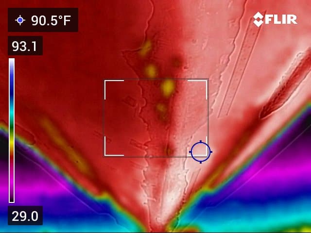 FLIR thermal hull evaluation