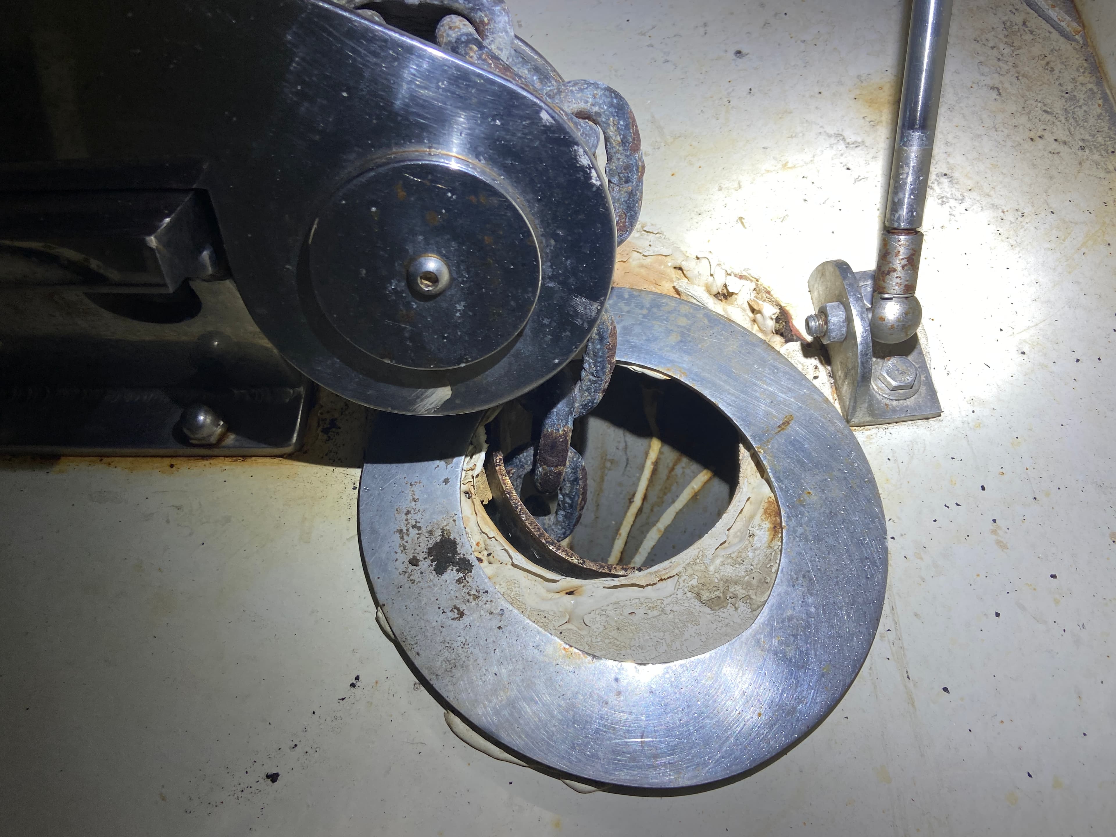 Bilge area condition inspection documentation
