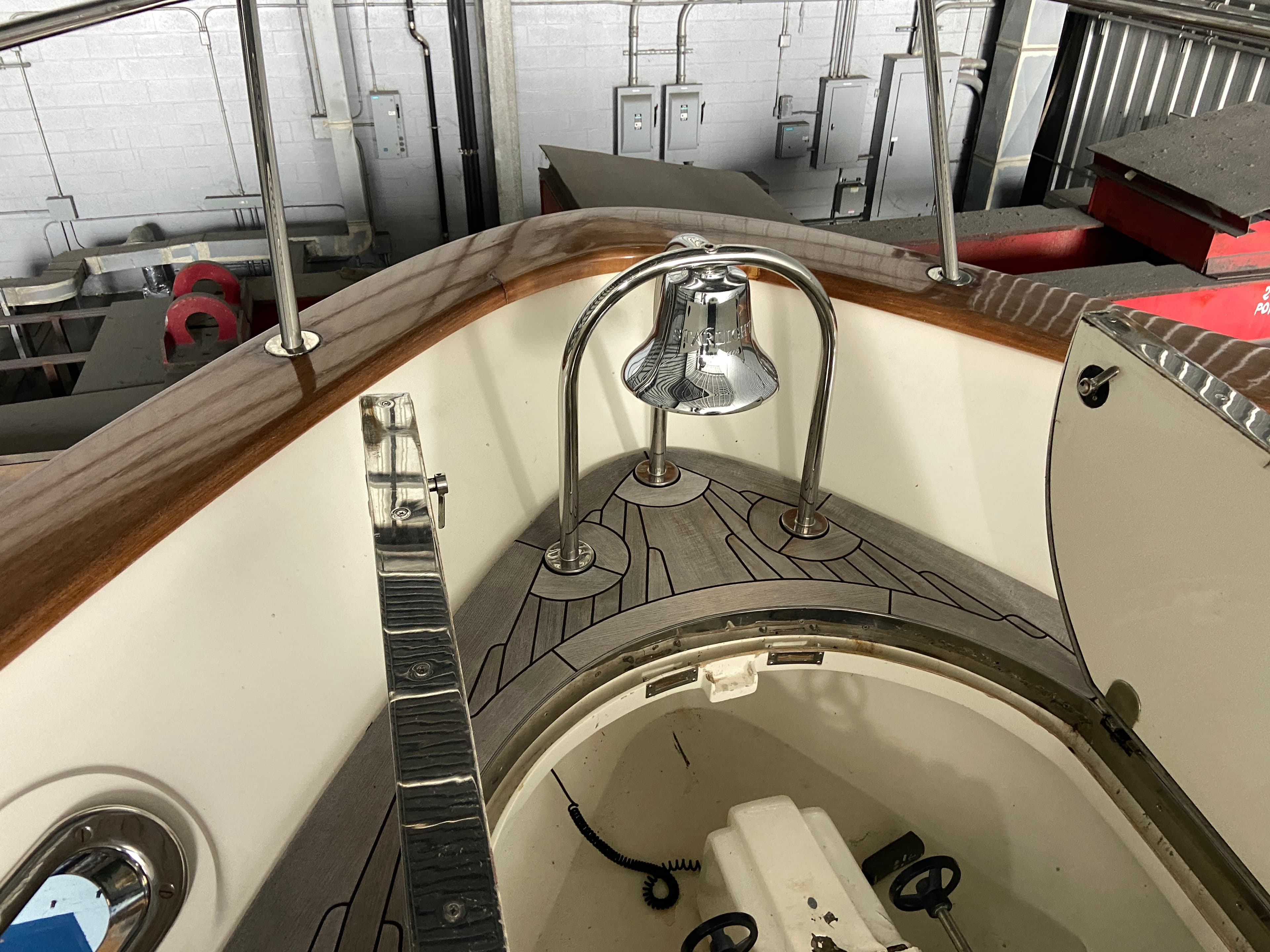 Vessel bow area and ship bell condition inspection